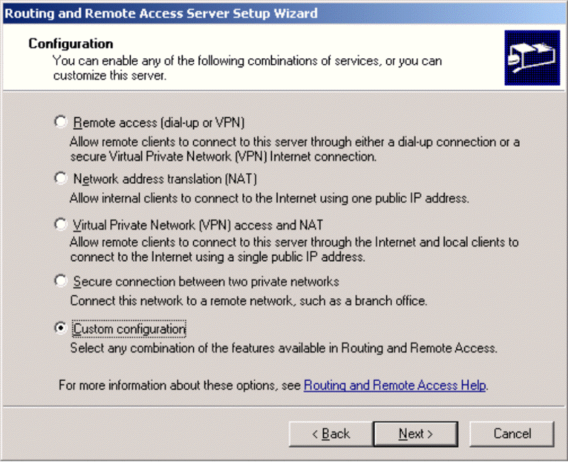 Virtual Nic Windows 2003